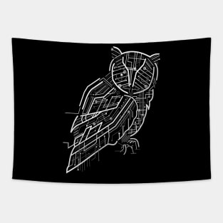 Electrical Owl Tapestry