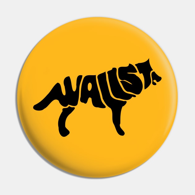 Wolf of Wall St. Pin by Solenoid Apparel