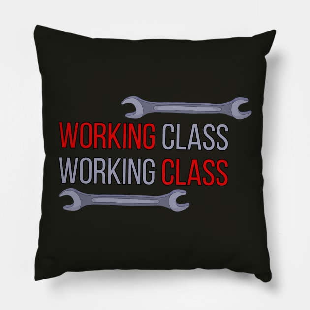 Working Class Pillow by DiegoCarvalho