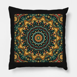 Trippy Mandala Pillow