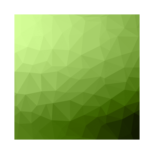 Greenery ombre gradient geometric mesh pattern by PLdesign