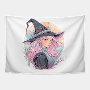 Young Witch Tapestry