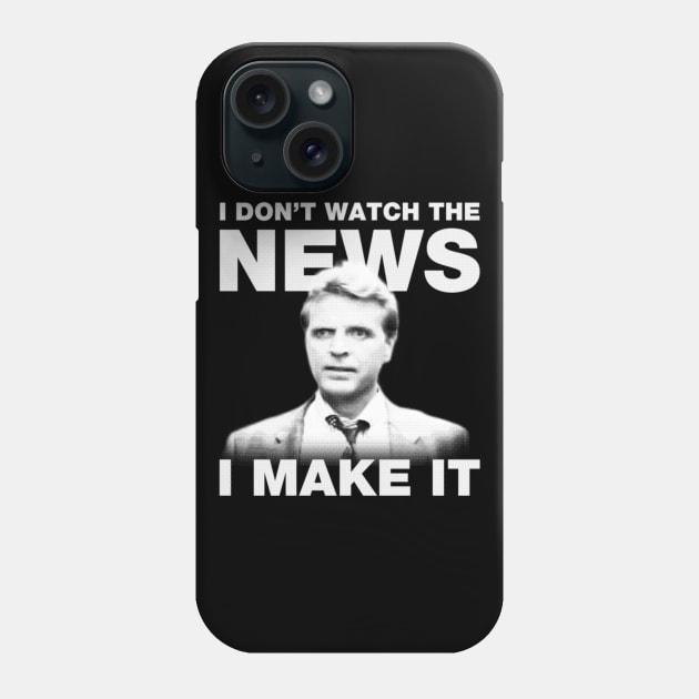 I Don't Watch The News Phone Case by kostjuk
