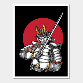 Japanese Samurai Warrior Posters And Art Prints Teepublic Uk