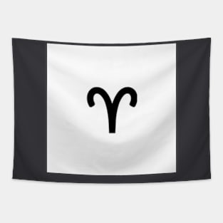 Aries Symbol Art Tapestry