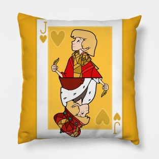 Jack of hearts Pillow