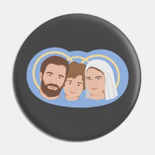 The Holy Family Pin