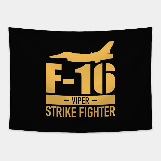 F-16 Viper - Strike fighter Tapestry by TCP