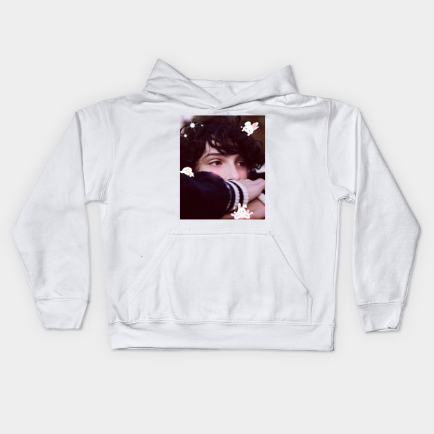 finn wolfhard in a hoodie