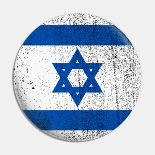 Israel Flag - Star of David - I Stand with Israel Pin