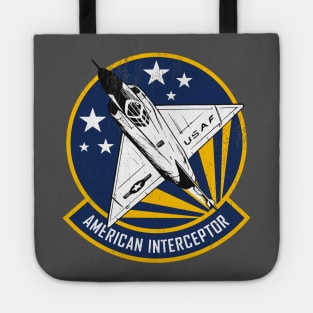 F-102 Delta Dagger - American Interceptor (distressed) Tote