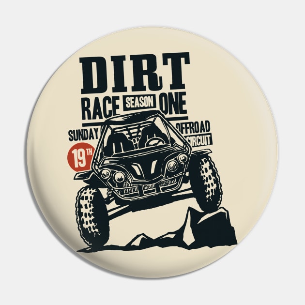 Dirt Race: Season One Pin by Jarecrow 