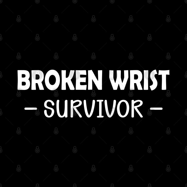 Broken wrist survivor by KC Happy Shop