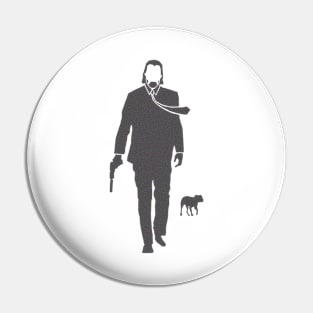 John Wick <> Graphic Design Pin