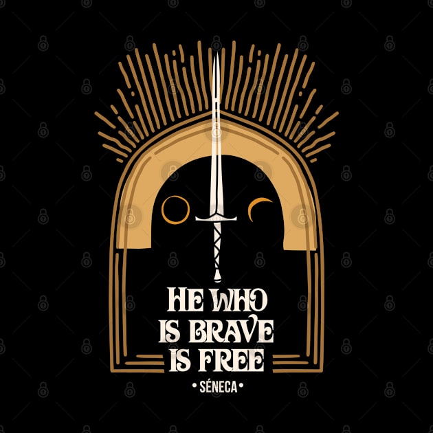 Stoicism  - Seneca - Brave by Obey Yourself Now