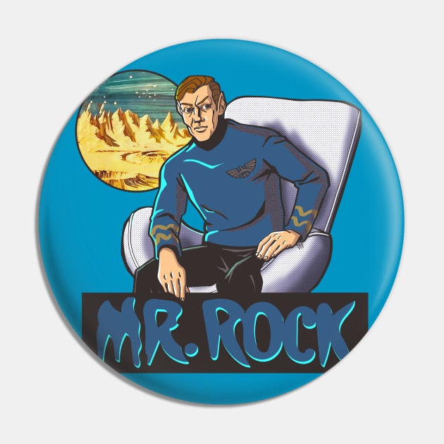 Mr. Rock Pin by Doc Multiverse Designs