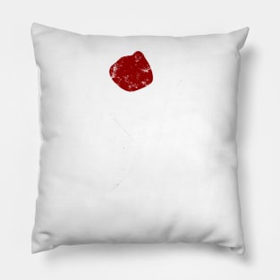 Blue Eye Samurai Mizu Symbol Pillow