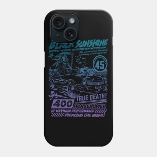 "BLACK SUNSHINE" (BLUE PURPLE HUE) Phone Case