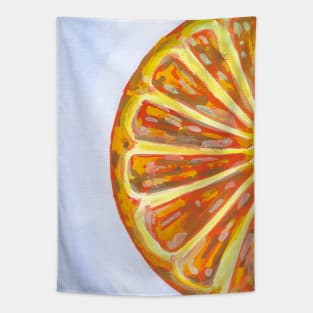 Orange Fruit Slice Tapestry