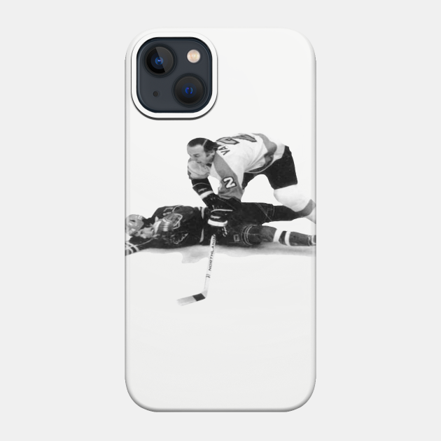 The Check Heard 'Round The World - Hockey - Phone Case