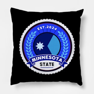 Minnesota State Flag Pillow