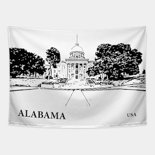 Alabama USA Tapestry