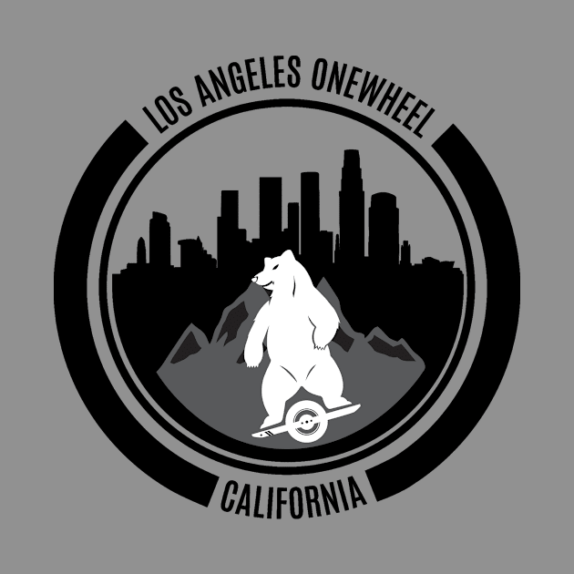 L.A. Onewheel Classic (Black) by Los Angeles Onewheel (Official)