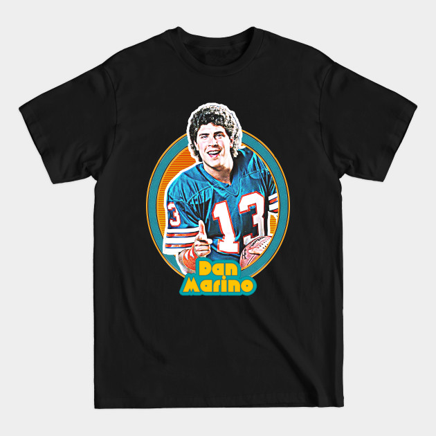 Dan Marino / Retro 80s Football Fan Design - Dan Marino - T-Shirt