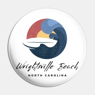 Wrightsville Beach, NC Surfing Pin