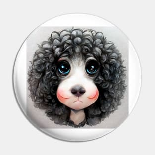 Penny Poodle Pin