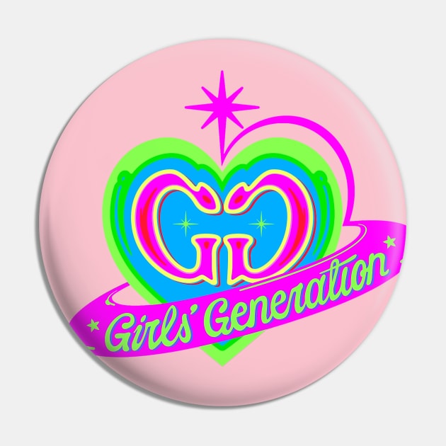 Girls Generation FOREVER 1sc Pin by skeletonvenus