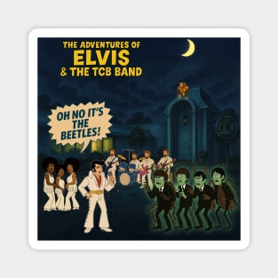 The Adventures of E- The Beetles Magnet