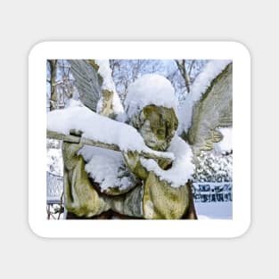 Musical snow angel Magnet