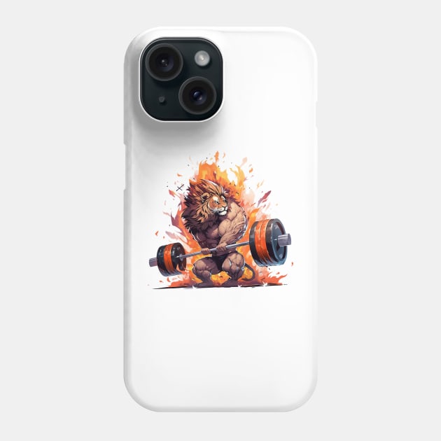 lion Phone Case by enzo studios