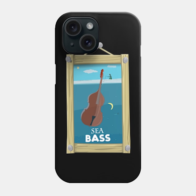 Sea Bass Phone Case by Worldengine