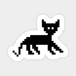 Pixel cat Magnet