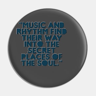 Music and Rhythm Pin