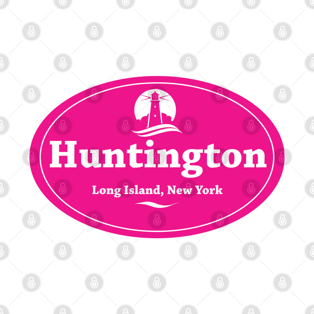 Huntington, Long Island, Badge by RachelLaBianca