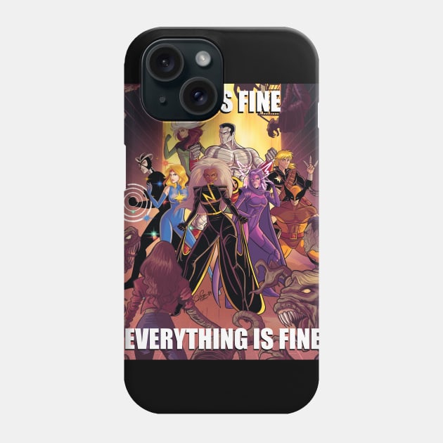 This is fine Phone Case by sergetowers80