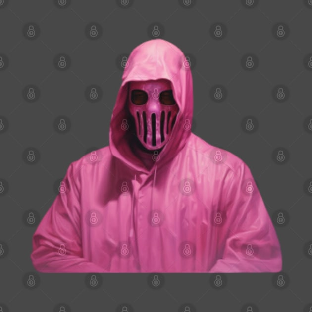 PINK GHOSTFACE, NEON by Pattyld