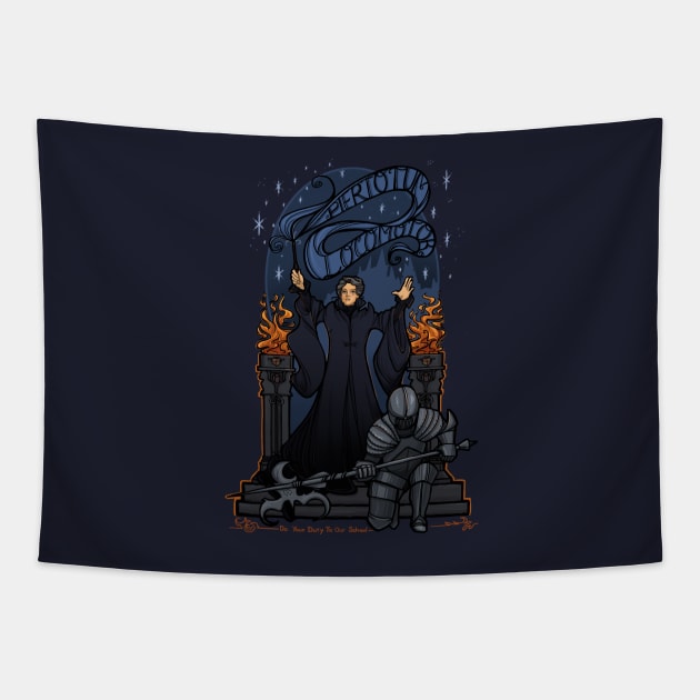 Defend Us Tapestry by KHallion