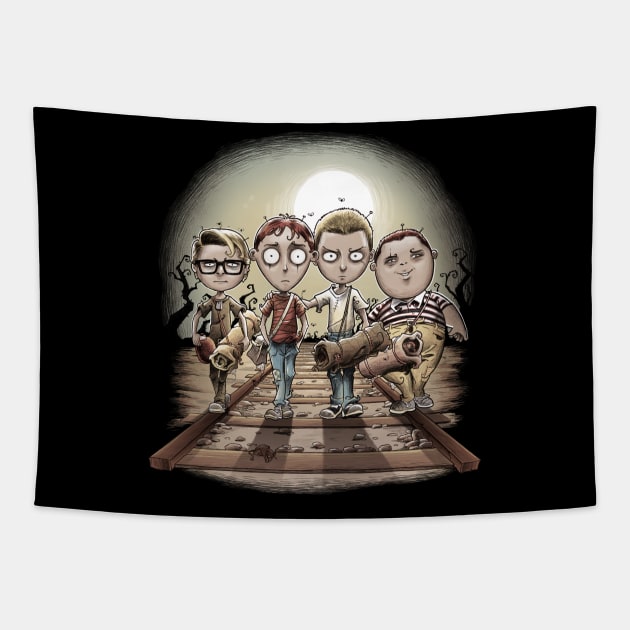 Stand By Me Tapestry by saqman