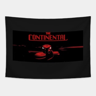 continental series john wick world graphic design illustration Tapestry