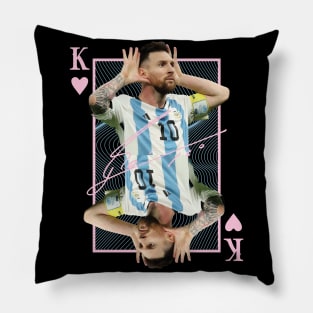 King Messi Pillow