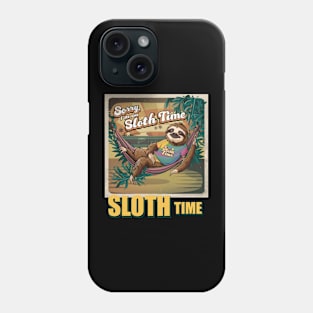 On a Sloth Time Phone Case