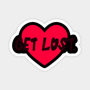 GET LOST HEART Magnet