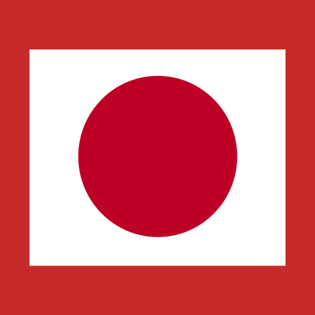 Japan flag by flag for all