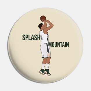 Brook Lopez 'Splash Mountain'- Milwaukee Bucks Pin