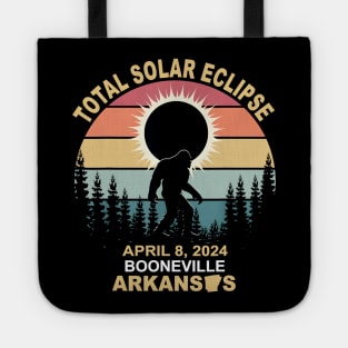 Solar Eclipse 2024 Bigfoot, April 8 2024, Astronomy, Celestial, Retro Eclipse Event 2024 Tote