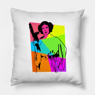 Rebel Princess | Pop Art Pillow